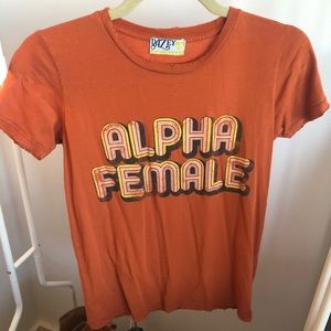 Dazey LA Alpha Female Tee Size Small